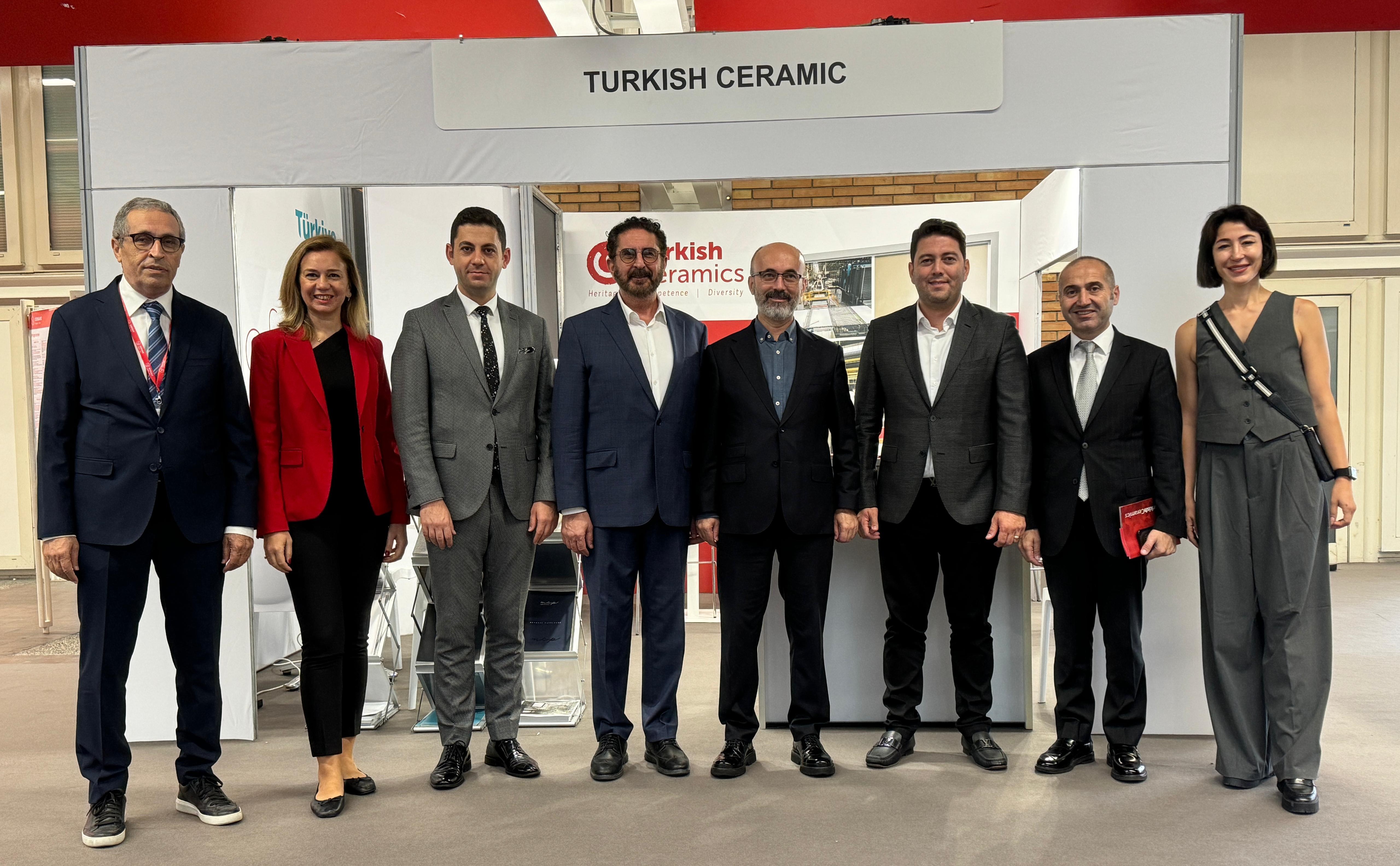 Turkish Ceramics Participated for the First Time with a Stand at the Cersaie Fair!